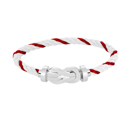 [Regalia jewelry]CHANCE LARGE 8 FIGURE BUCKLE NO DIAMOND BRACELET SILVER