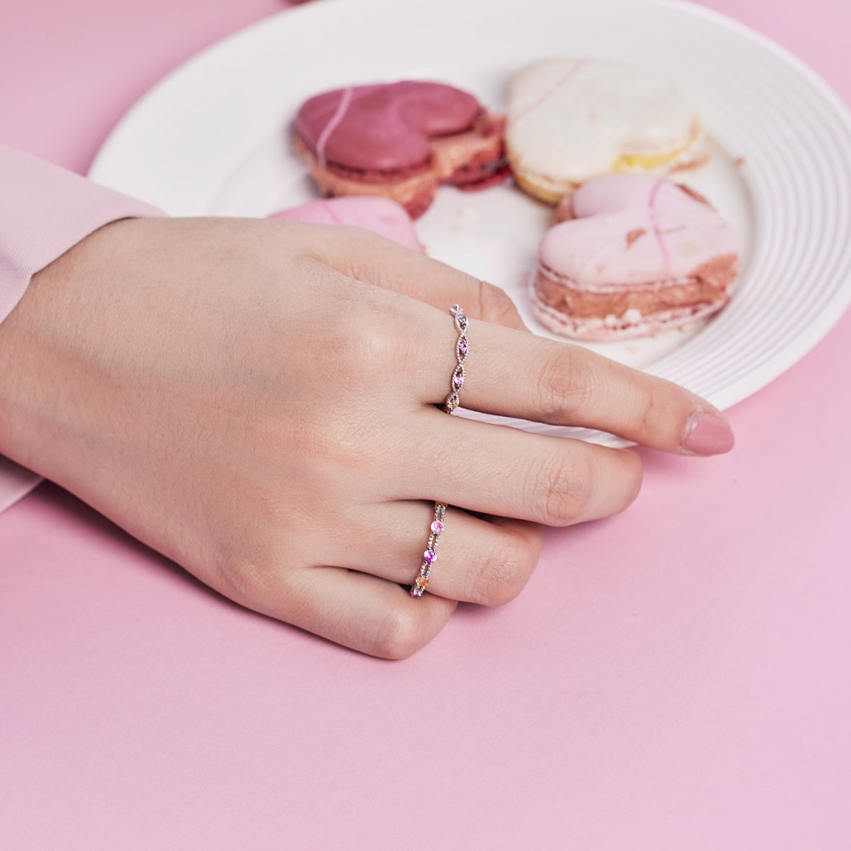 [Regalia jewelry]Elegant Energetic Round Cut Daily Ring