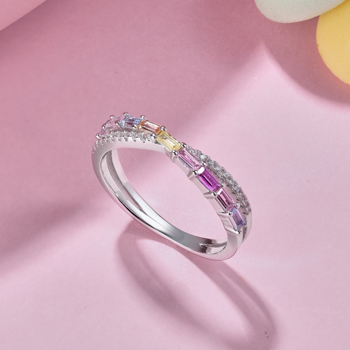 [Regalia jewelry]Energetic Elegant Radiant Cut Party Ring