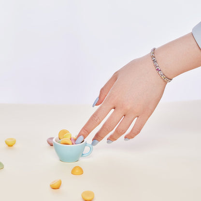 [Regalia jewelry]Dazzling Unique Multi Shape Daily Bracelet