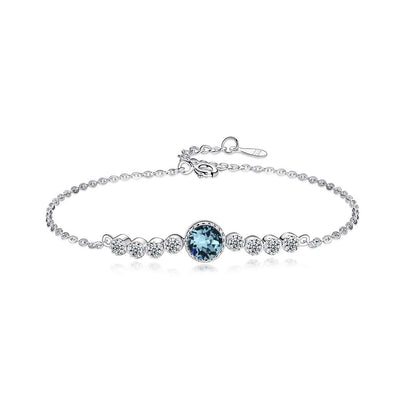 [Regalia jewelry]Luxurious Heart Of The Ocean Bracelet