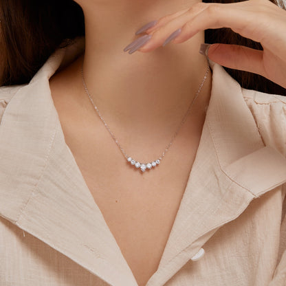 [Regalia jewelry]Dainty Colorful Heart Necklace