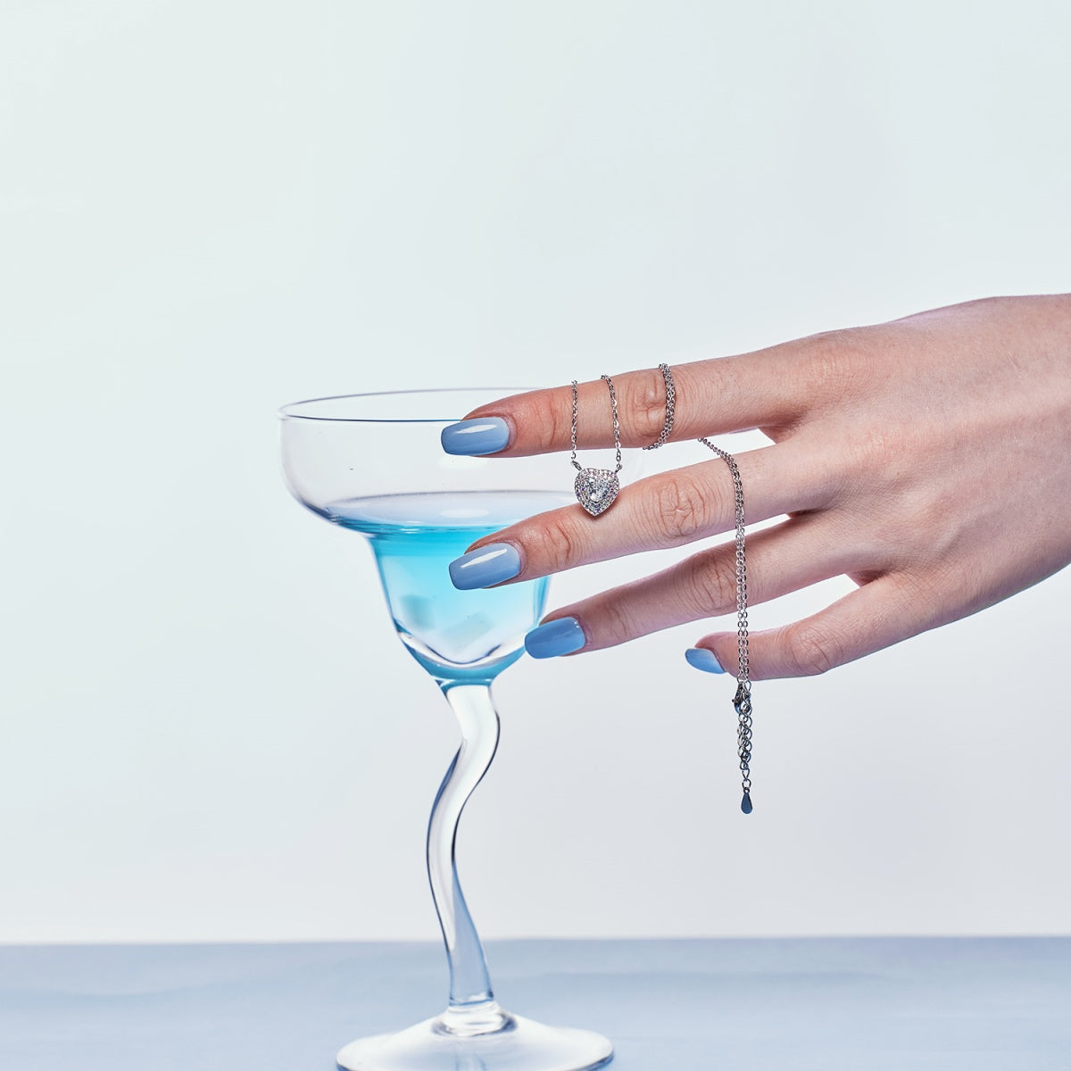 [Regalia jewelry]Exquisite Heart Shape Necklace