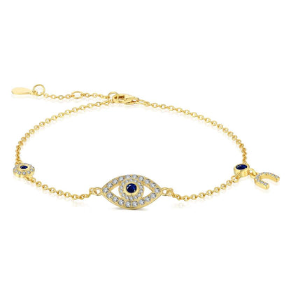 [Regalia jewelry]Dainty Eye Shape Necklace