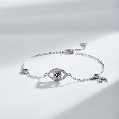 [Regalia jewelry]Dainty Eye Shape Necklace
