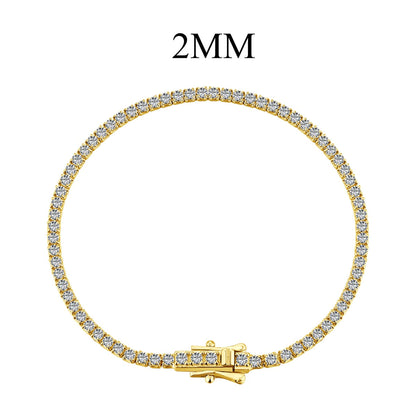 [Regalia jewelry]Radiant Colorful Round Cut Party Bracelet