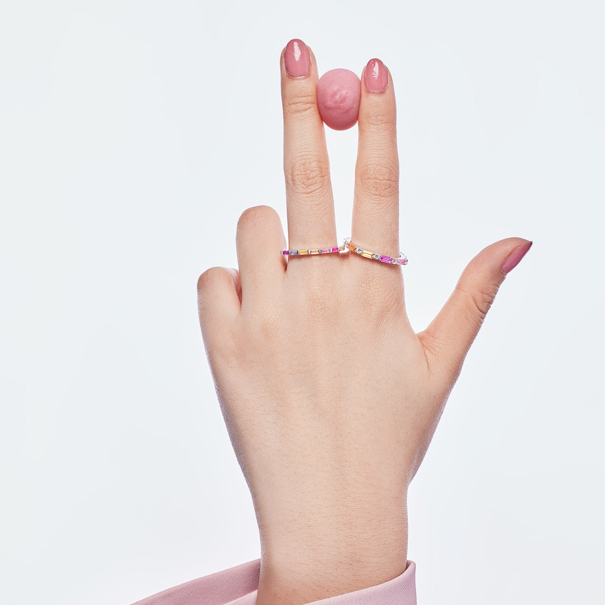 [Regalia jewelry]Lively In Shades Elegant Radiant Cut Daily Ring