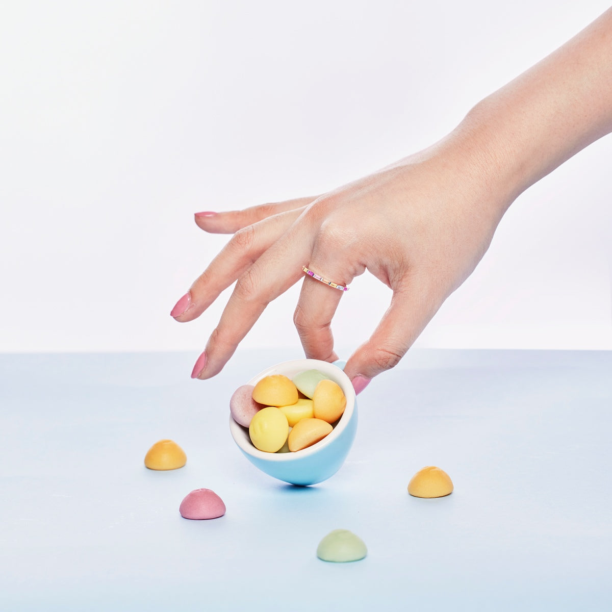 [Regalia jewelry]Lively In Shades Elegant Radiant Cut Daily Ring