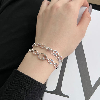 [Regalia jewelry]Dazzling Colorful Daily Bracelet