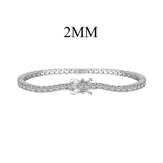 [Regalia jewelry]Dazzling Exquisite Round Cut Daily Bracelet