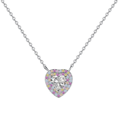 [Regalia jewelry]Exquisite Heart Shape Necklace