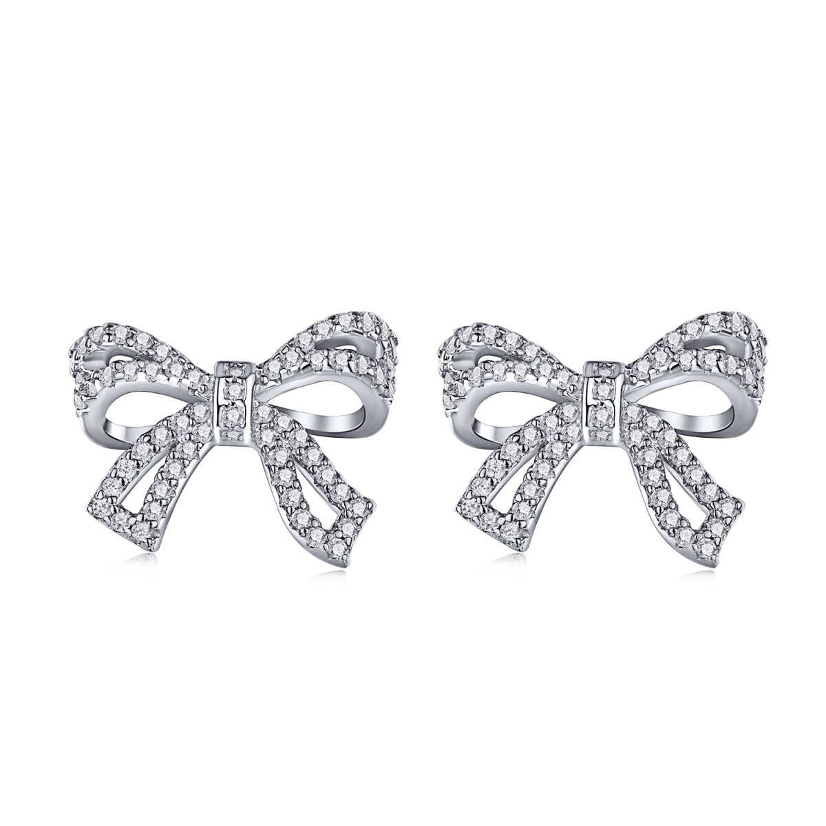 [Regalia jewelry]Dainty Bow Shape Earrings