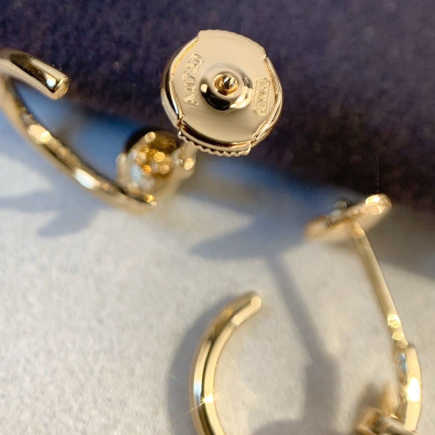 [Regalia jewelry]JUSTE EARRINGS PINK GOLD