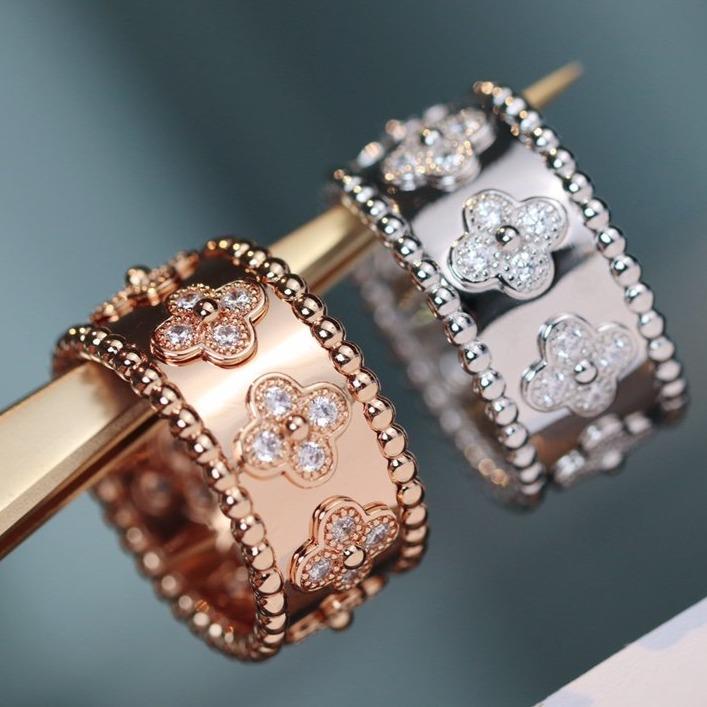 [Regalia jewelry]CLOVER KALEIDOSCOPE RING 10MM