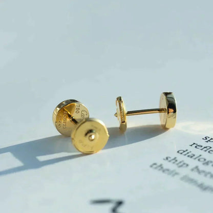 [Regalia jewelry]LOVE EARRINGS GOLD 10MM