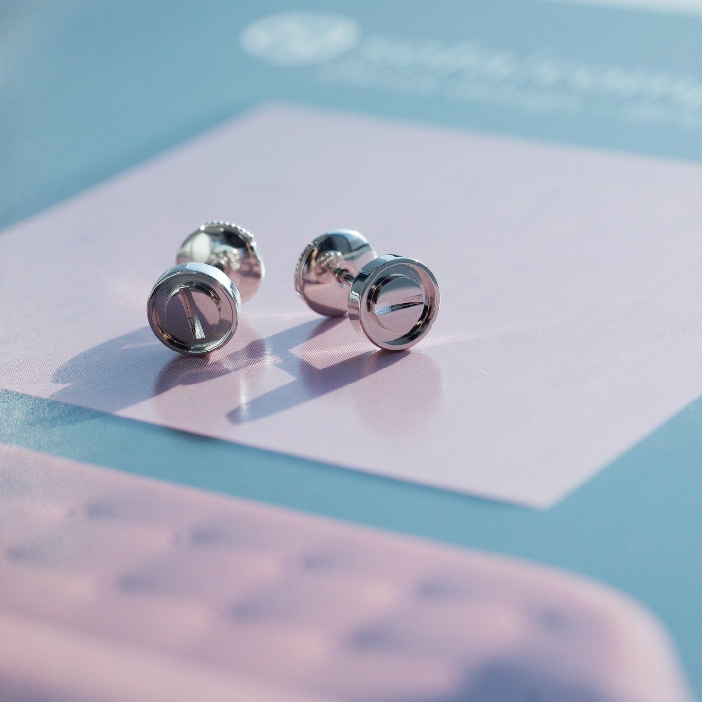 [Regalia jewelry]LOVE EARRINGS SILVER 10MM