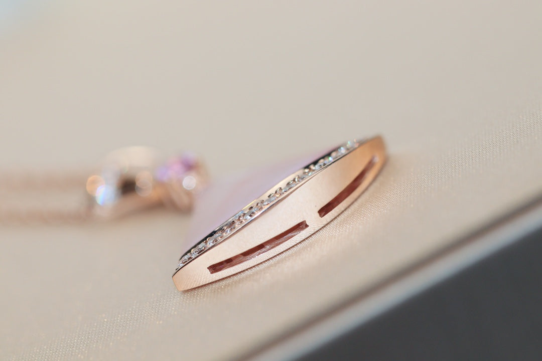 [Regalia jewelry]DREAM NECKLACE PINK MOP DIAMOND