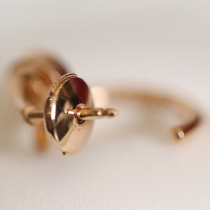 [Regalia jewelry]JUSTE EARRINGS PINK GOLD