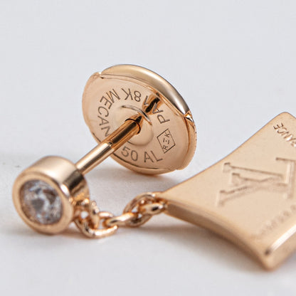 [Regalia jewelry]STAR DIAMONDS EARRINGS GOLD