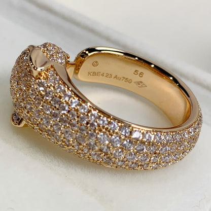 [Regalia jewelry]PANTHERE PINK GOLD DIAMOND RING