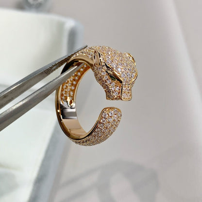 [Regalia jewelry]PANTHERE PINK GOLD DIAMOND RING