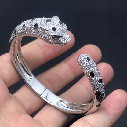 [Regalia jewelry]PANTHERE BIG BRACELET DIAMONDS