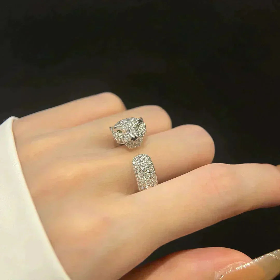 [Regalia jewelry]PANTHERE 5.5MM ALL DIAMOND RING