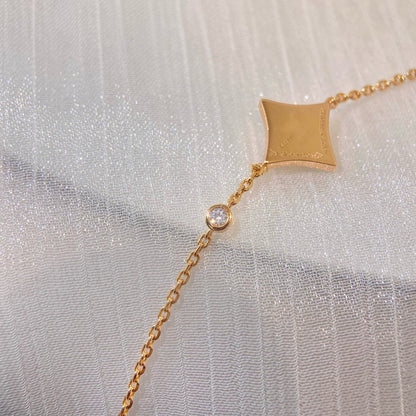 [Regalia jewelry]COLOR STAR CARNELIAN PINK GOLD DIAMOND BRACELET