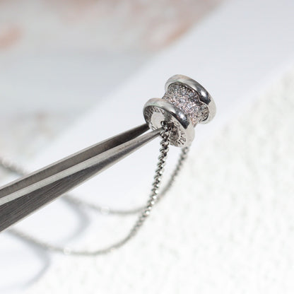 [Regalia jewelry]ZERO 1 SILVER DIAMOND NECKLACE