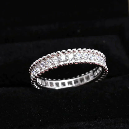 [Regalia jewelry]PERLEE DIAMOND SILVER RING