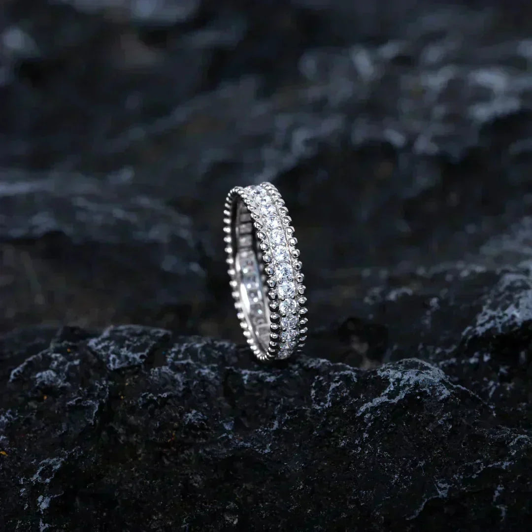 [Regalia jewelry]PERLEE DIAMOND SILVER RING