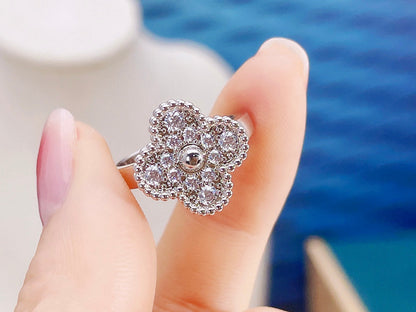 [Regalia jewelry]CLOVER DIAMOND RING