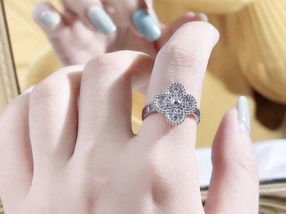 [Regalia jewelry]CLOVER DIAMOND RING