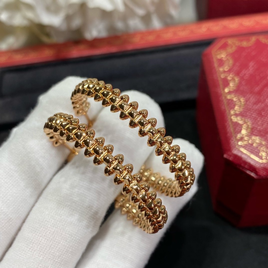 [Regalia jewelry]CLASH LARGE HOOP EARRINGS