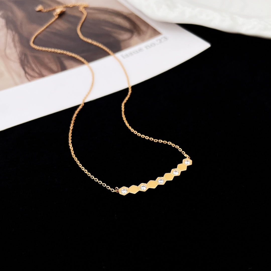 [Regalia jewelry]BEE MY LOVE DIAMOND NECKLACE