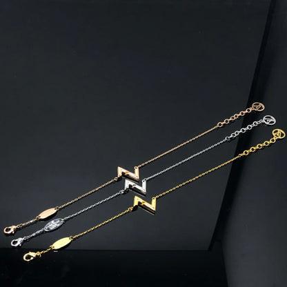 [Regalia jewelry]VOLT LV LOGO BRACELET