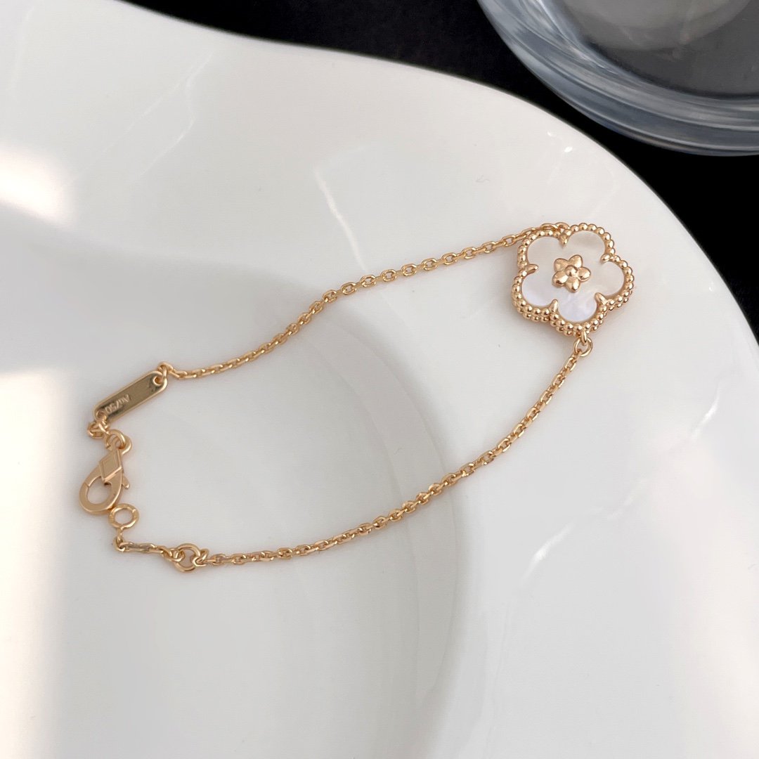 [Regalia jewelry]LUCKY SPRING ROSE GOLD MOP BRACELET