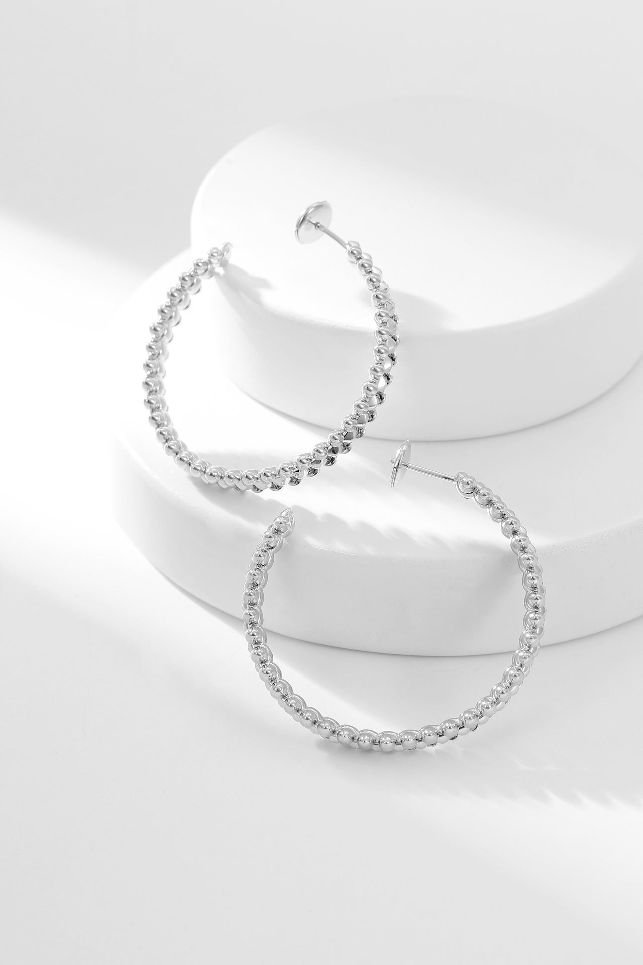 [Regalia jewelry]CLASH HOOP EARRINGS