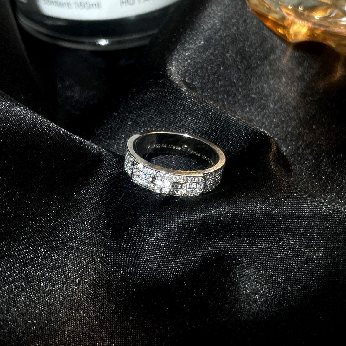 [Regalia jewelry]KELLY SILVER DIAMOND RING