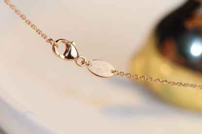 [Regalia jewelry]JEUX MALACHITE 1 DIAMOND PINK GOLD NECKLACE