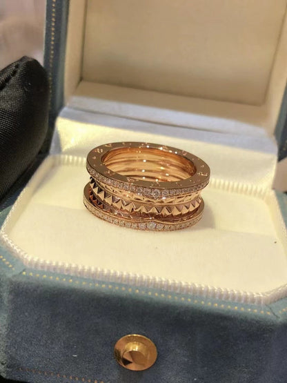 [Regalia jewelry]ZERO 1 ROCK DIAMOND PINK GOLD