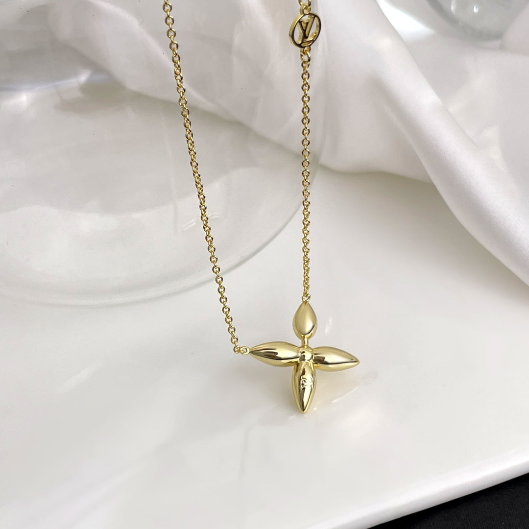 [Regalia jewelry]LOUISETTE GOLD NECKLACE