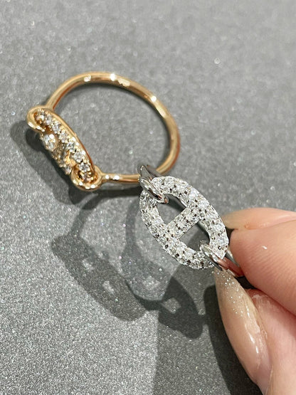 [Regalia jewelry]RONDE SMALL DIAMOND RING
