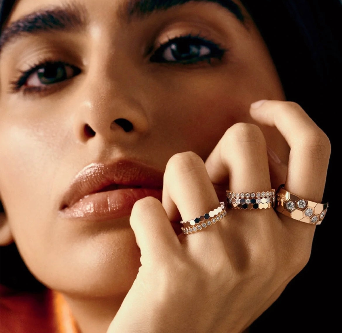 [Regalia jewelry]BEE LOVE DIAMOND LARGE RING