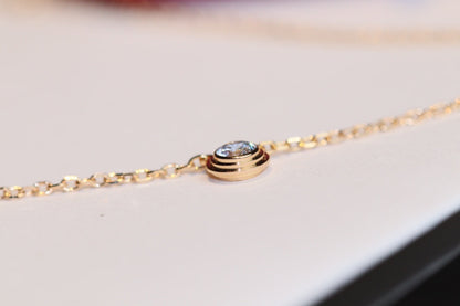 [Regalia jewelry]DAMOUR DIAMOND NECKLACE