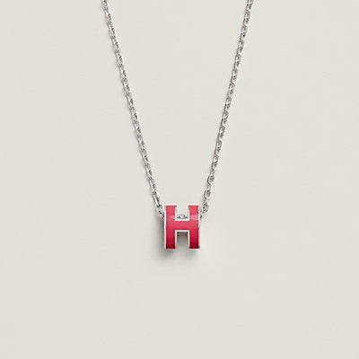 [Regalia jewelry]H NECKLACE PINK