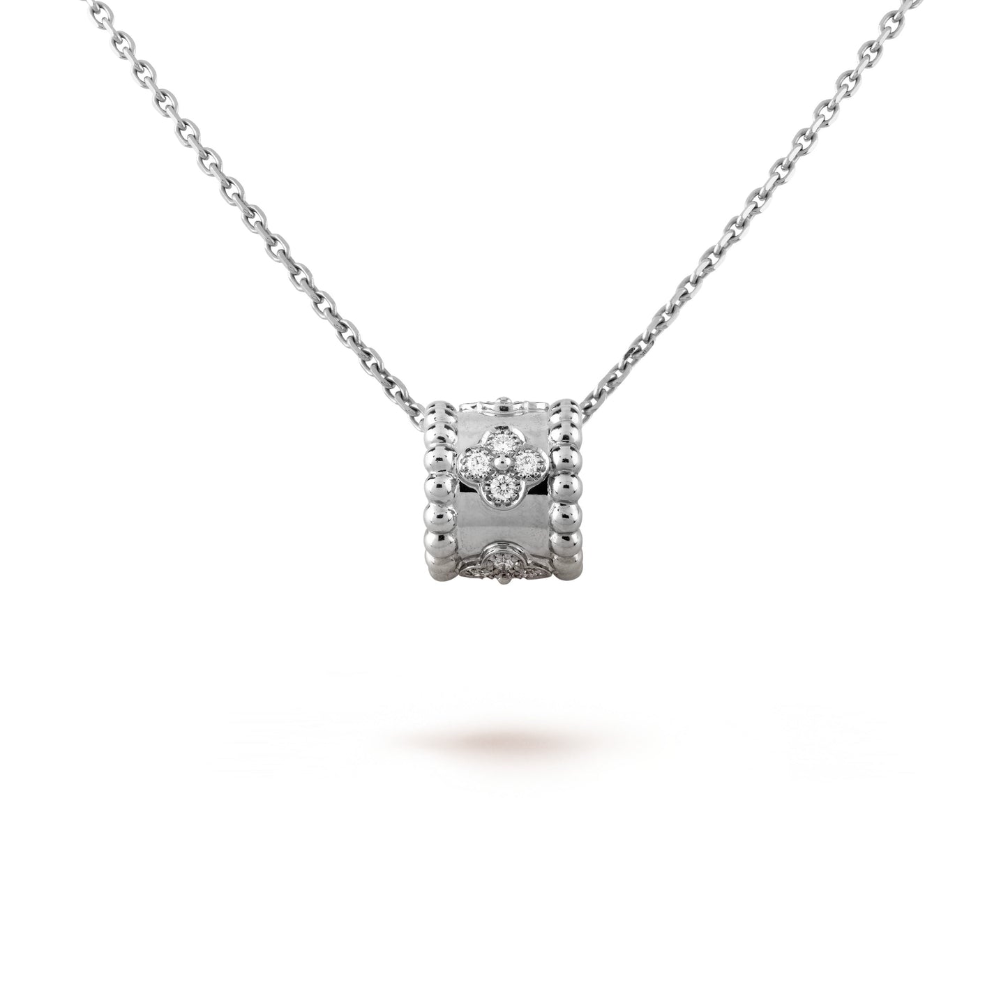 [Regalia jewelry]PERLEE PEDANT SIVLER DIAMOND NECKLACE