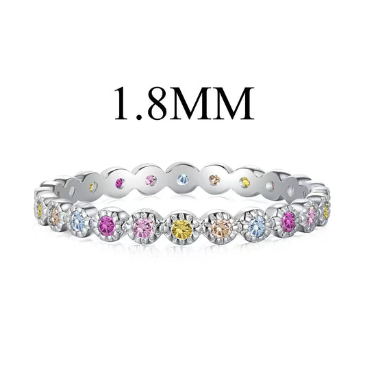 [Regalia jewelry]Unique Scintillating Round Cut Daily Ring