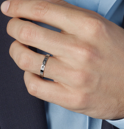 [Regalia jewelry]ALLIANCE LIENS VIDENCE 3MM RING