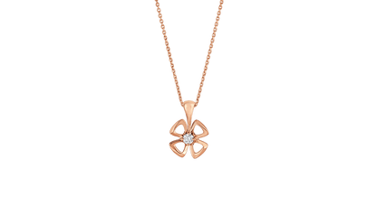 [Regalia jewelry]FIOREVER NECKLACE DIAMOND CENTER